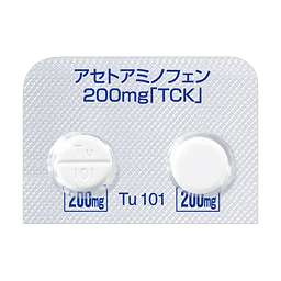 アセトアミノフェン錠200mg「TCK」の添付文書 - 医薬情報QLifePro