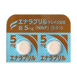 エナラプリルマレイン酸塩錠５ｍｇ ｎｉｋｐ の添付文書 医薬情報qlifepro