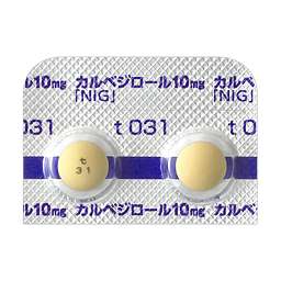 ショルカルページ カルベジロール錠10mg「NIG」の添付文書 - 医薬情報QLifePro