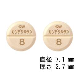 カンデサルタン錠8mg「サワイ」の添付文書 - 医薬情報QLifePro