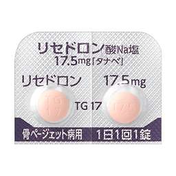 リセドロン酸ｎａ塩錠１７ ５ｍｇ タナベ の添付文書 医薬情報qlifepro